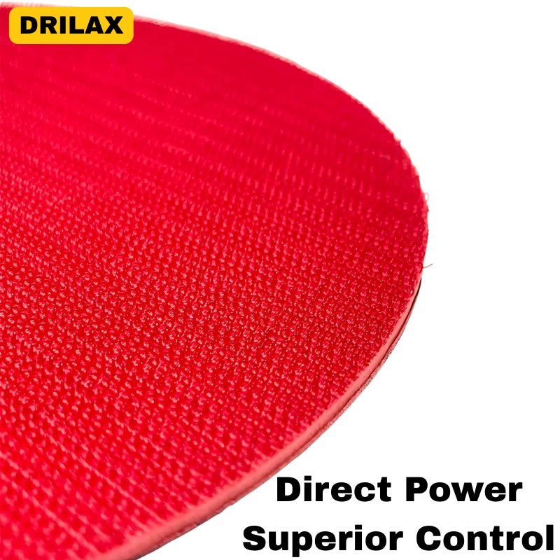 Drilax 6 Inch Hook and Loop Backing Pad | Rigid, Low-Profile Design with Wrench Mounts | 5/8"-11 Thread for Flat Surface Grinding, Sanding & Polishing | Fits Dewalt & Other Tools - Image 4